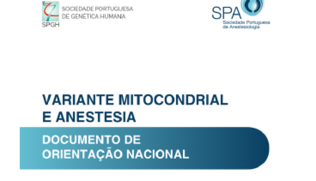 Variante Mitocondrial e Anestesia – Documento de Orientação Nacional